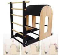 Pilates Ladder Barrel, Stability Ladder for Core Strengthening, Balance, and Stretching - Ideal Home Workout Equipment