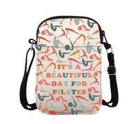 Pilates Lover Gift Pilates Coach Trainer Instructor Appreciation Gift It's A Beautiful Day For Pilates Cross Body Bag (Pilates CB)