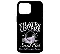 Pilates Lovers Social Club Case for iPhone 16 Pro Max
