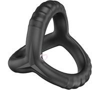 Pilates Multifunctional Fitness Black Silicone Elastic Loop, Resistance Stretching Equipment, Bedroom Portable Yoga Ring, Couple Gift