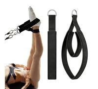 Pilates Power Straps - Home Gym Machine Stretch Exercise Accessories | Pilates Equipment Handles | for Gym Studio Workouts Men Women Enthusiasts Family Friends