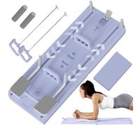 Pilates Reformation Foldable Machine - Enhanced Resistance Bands PILATES BAND,Body Sculpting Machine Set with Knee Pads