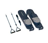 Pilates Reformer Board - Split Version Pilates Device - Fitness Device Compact Design Multifunction for Core Training Arms Legs Balance Sports Outdoor Exercises