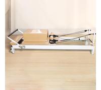 Pilates Reformer Core Bed Equipment Machine For Home Gym Workout Indoor Pilates Exercise Equipment Pilates Studio Machine With Resistance Bands(Gray)