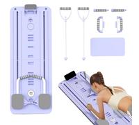 Pilates Reformer - Foldable Pilates Board For Home Use | Foldable Core Trainer With Elastics Strength Training For Beginners