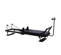 Pilates Reformer Foldable Pilates Reformer Multifunction Portable Home Pilates Reformer Adjustable Reformer For Home Gym Women Yoga Workout Indoor Pilates Exercise Equipment Training Weight