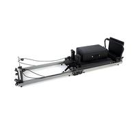Pilates Reformer Folding Compact Aluminium - Black - Modern Fitness
