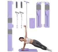 Pilates Reformer Machine,Foldable Multifunctional Ab Machine - Fitness Equipment for Core Muscle Building Waist Cellulite Reduction Yoga Balance Training