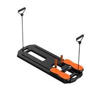Pilates Reformer Machine - Foldable Pilates Equipment, Home Exercise Board | Strength Training , Full Body Workout Gear, Adjustable Resistance Thrust Board, Indoor Compact Pilates Gym System