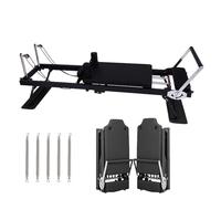 Pilates Reformer Machine,Foldable Pilates Reformer Core Bed Equipment Machine for Home Gym Women Yoga Workout Indoor Pilates Exercise Equipment Training Weight.
