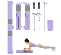 Pilates Reformer Machine | Multifunctional Foldable Ab Exerciser,Exercise Equipment for Balance Training Muscle Building Core Daily