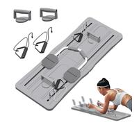 Pilates Reformer Machine, Pilates Board, Multi-Functional Ab Exercise Board Automatic Rebound, Pilates Reformer Board for Home Workouts for Reformer Body Stamina Stretching Balance Exercise Workout