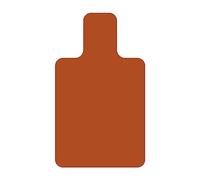 Pilates Reformer Mat, Portable, Easy to Clean, 96 X 56 Cm, for Accessories, Orange