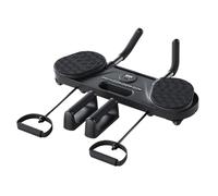 Pilates Reformer - Multi-Purpose Ab Board With Removable Base Wheel, Compact Fitness Tool, Core Strength Workout | Full-Body Training Equipment, Stability Balance Conditioning Board, Daily