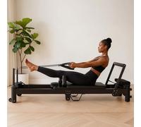 Pilates Reformer, Multifunctional Folding Yoga Bed Home Workout Equipment for Strength Training