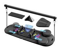 Pilates Reformer, Reformer Pilates Machine for Home Workout, Multifunctional Abdominal Board, Portable Foldable Ab Trainer Machine, Pilates Core Workout Equipment for Women (Black)