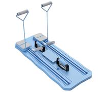 Pilates Reformer Set,Foldable Pilates Board - Home Pilates Equipment for Full Body Workout,Compact and Portable Pilates Reformer (Blue )