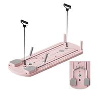 Pilates Reformer Set - Pilates Reformer for Home, with Counter | Foldable Abdominal Trainer with Automatic Rebound and 50 lb Pull Cord Handle, Pilates Reformer Breet