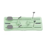 Pilates Reformer Set - Pilates Sliding Abdominal Exercise Board,Foldable Fitness Equipment Core Strengthening Exercise for Yoga Postnatal Recovery