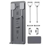 Pilates Reformer Set - Versatile Foldable Training Board Long Lasting Band Base System Modern Design | Home Strength Exercise Equipment Supporting Fitness