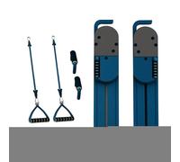 Pilates Reformer | Split Design Pilates Device, Multifunctional Abdominal Trainer for Strength Training of the Core Legs Arm Training Balance Sports Indoor Yoga Training Device