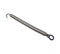 Pilates Reformer Spring Yellow Light 47cm Hook End | Yellow light tension, 23mm coil, quick hook clip, 47cm length, ideal for beginners