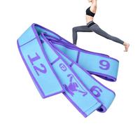 Pilates Resistance Bands - with Number Elastic Home Gym Equipment | Leg Stretch Dance Resistance Bands | for Body Glute Leg Arm Training Fitness Home Gym Yoga Ballet Latin