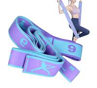 Pilates Resistance Bands,with Number Elastic Home Gym Equipment - Women Men Pilates Dance Rope,for Body Leg Hip Arm Home Gym Yoga Gymnastics Latin Training Workout
