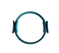 Pilates Ring, 38cm Resistance Circle with Side Mounted Handles, Lightweight Toning Tool for Core Strength, Legs, Arms, and Full Body Workouts (Dark green)