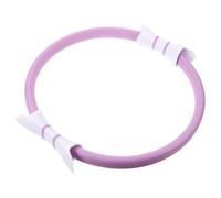 Pilates Ring Circle Exercise Equipment Purple Inner Thigh Toner for Women Postpartum Training Home Workout