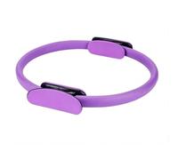 Pilates Ring Circle, Fitness Ring Magic Circle, 3 Colors Dual Grip Yoga Ring Resistance Circle for Thighs and Legs Fitness, Pilates Circle Ring (Purple)