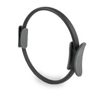 Phoenix Fitness Pilates Ring - Double Handle Exercise Circle Fitness Magic Circle Resistance Ring Dual Grip for Yoga Core Training - 15 Inch, Black
