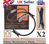 Pilates Ring Double Handled Resistance Strength Yoga Kinetic Circle For Home Gym