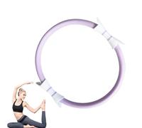 Pilates Ring for Women | Lightweight 14.96 Inches Fitness Ring Resistance Pilates Hoop,Non-slip Exercise Equipment Double Grip Yoga Accessories for Women & Men