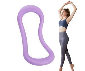 Pilates Ring - Quickly Shape a Stronger Posture, Contoured Full Body Stretching Ring, Lightweight, Portable Myofascial Release Tool, Non-Slip Firm Support | for Phys