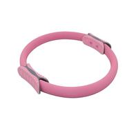 Pilates Ring Yoga Circle Leg Resistance Trainer Hip Knee Massager Home Fitness Equipment Multiple Colors Options(Upgraded Pink)