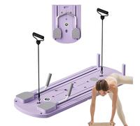 Pilates Sliding Board, Pilates Reforming Machine | Folding Pilates Reforming Board With LED Counter, Folding Pilates Reformer, Automatic Rebound Abdominal Muscle Roller P