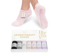 Pilates Socks, Yoga Non-Slip Socks, 7 Pairs of Non-Slip Socks with Fragrance for Men and Women, Ideal for Reformer Ballet, Gymnastics Shoes, Dance, Slippers, Barfu?, Fitness, Clothing, Accessories,