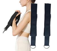 Pilates Straps - Elastic Double Physical Rope | Double Ring Pilates Yoga Ankle Buckle Wrist Strap Wrist Strap Yoga for Calf Exercises, Workout