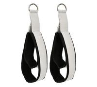Pilates Straps for Reformer 2 PCS, Yoga & Stretch Bands for Working Out Women or Men, Dual Strap D-Ring Straps for Pilates, Flexibility & Workout Home Gym