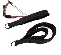 Pilates Straps for Training with Non-Slip D-Ring - Bands for Stretching Exercises, Body Shaping Tools for Toning Muscles, Versatile Resistance Straps for