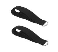Pilates Straps, Pilates Double Loop Straps, Fitness D Ring Straps Double Loops Padded, Exercise Handles, Replacement Fitness Equipment for Pilates, Yoga, Strength Trainer