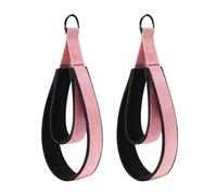 Pilates Stretch Band,D-Ring 2 Pieces | Pilates Reformer Rings,for Home Exercise Yoga Studio Barre Class Extending Strength Exercise Postnatal Training Exercise