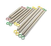 Pilates Tension Springs Pilates Spring Accessories Tension Yoga Core Bed Pulley Stretch Music Wire Springs(10)