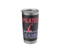 Pilates The Ultimate Core Training Workout Exercise Stainless Steel Insulated Tumbler