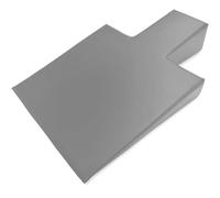 Pilates Wedge - Large Upholstered for Strength and Stability, Gentle 12-Degree Incline, for Pilates Reformer