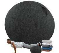 Pilates Yoga Ball Cover 55Cm 65Cm 75Cm Durable Anti Scratch Balance Ball Cover Foldable Sitting Balls Chair Protector with Handle Training Ball Cover Puncture Protection,B,55cm/21.65inch