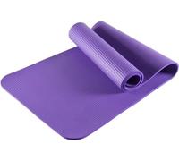 Pilates Yoga Mat NBR Exercise Mat Unisex Sit-ups Stretch Push-ups Longer And Wider Thickened Fitness Workout Mat(Purple,183x80x1cm)