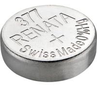 Pile bouton 377 oxyde d'argent 1.55 V 24 mAh Renata 377.CU MF
