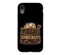 PILE TEMP RISING Compost Temperature Garden Check Case for iPhone XR